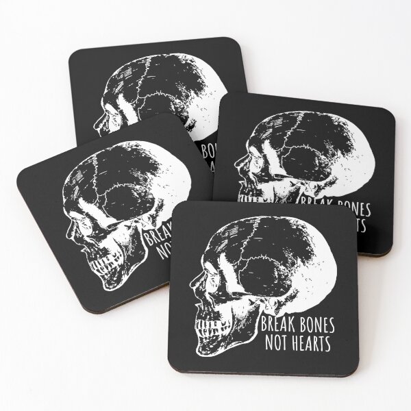 Item preview, Broken skull- Break bones not hearts designed and sold by Creative Life.