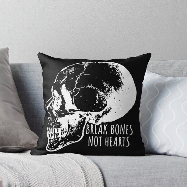 Item preview, Broken skull- Break bones not hearts designed and sold by Creative Life.