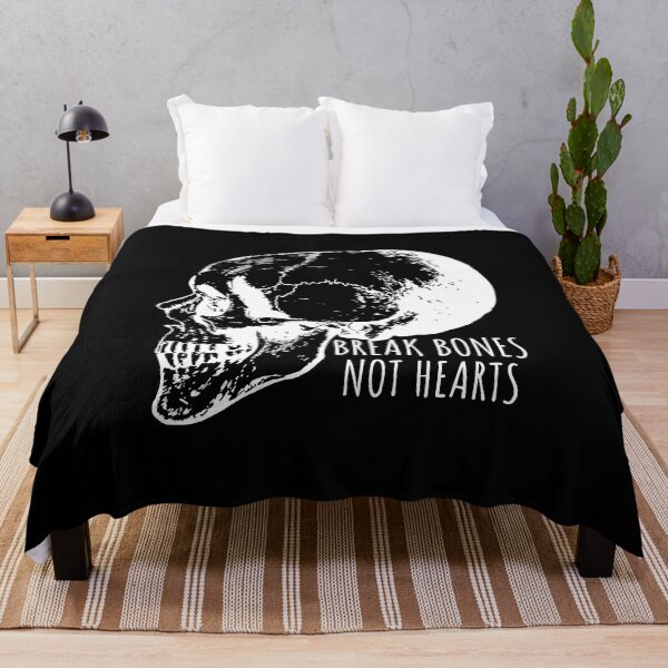 Item preview, Broken skull- Break bones not hearts designed and sold by Creative Life.