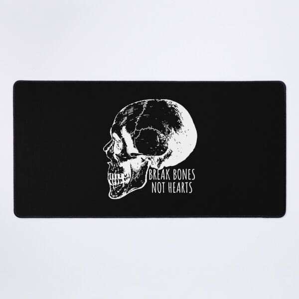 Item preview, Broken skull- Break bones not hearts designed and sold by Creative Life.