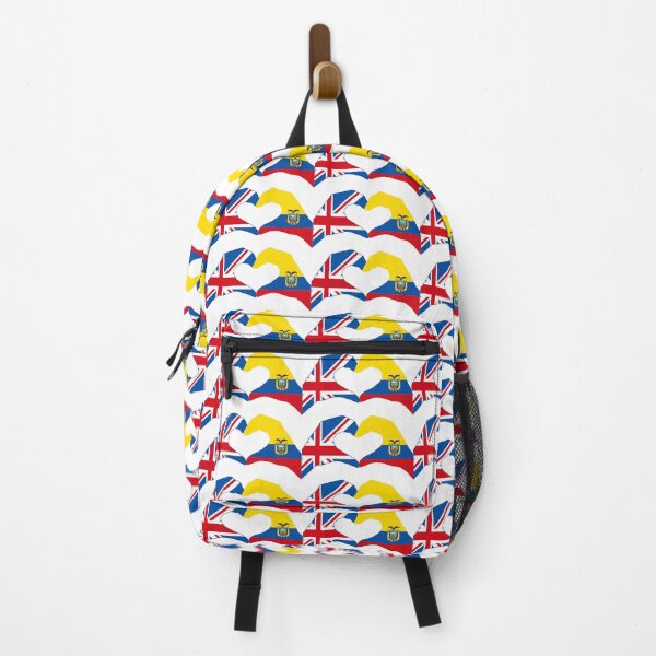 Item preview, We Heart UK & Ecuador Patriot Flag Series designed and sold by Carbon-Fibre Media.