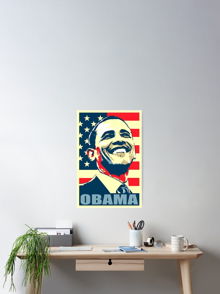 Barack Obama Propaganda Poster Pop Art T-Shirt Barack Obama Propaganda Poster Pop Art T-Shirt