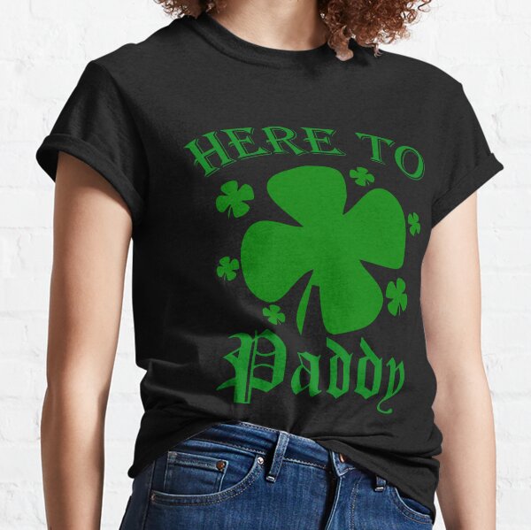 Drink Up Bitchs Lets Get Lucky Irish Shamrock St Green St Patricks Day Shirt Patty's Day Tshirts