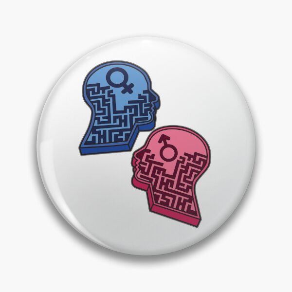 Item preview, Male And Female Brain Maze  designed and sold by Moonpie90.