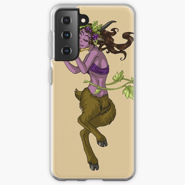 Dancing Female Satyr Playing Flute Girl MONSTER GIRLS Series I Samsung Galaxy Soft Case