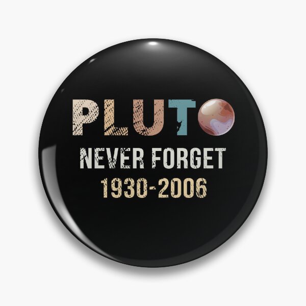 Item preview, Never Forget Pluto - Retro Style designed and sold by Luxury-Outfits.