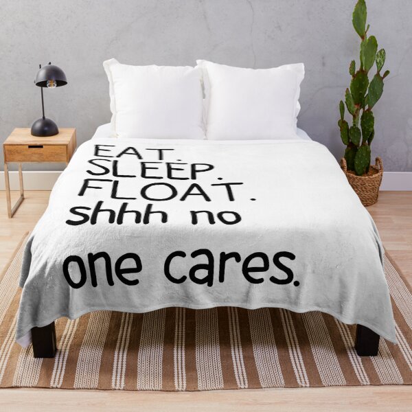 Item preview, eat sleep float shhh no one cares funny onewheel quote  designed and sold by QUEEN-WIVER.