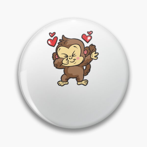 Item preview, Mommy Is My Valentine Cute Monkey  designed and sold by Moonpie90.