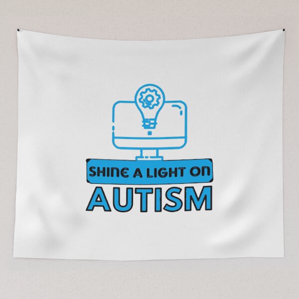 Item preview, Shine a Light on Autism designed and sold by Casa Barata.