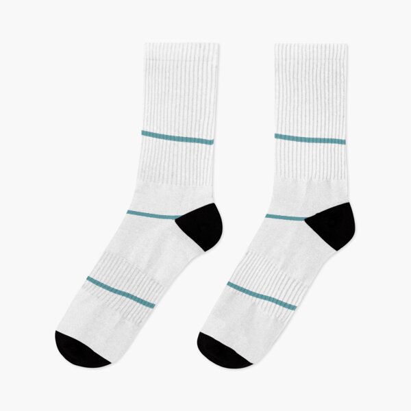 Artikelvorschau, Aqua and White Horizontal Thin Stripe Pattern - Coloro 2022 Popular Color Turquoise Tonic 093-60-15 entworfen und verkauft von ColorOfTheYears.