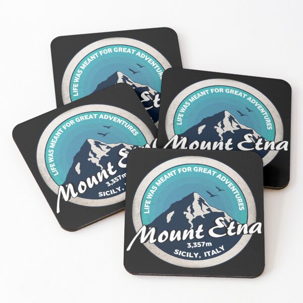 Item preview, Mount Etna, Sicily, Italy, Retro designed and sold by mountainfad.