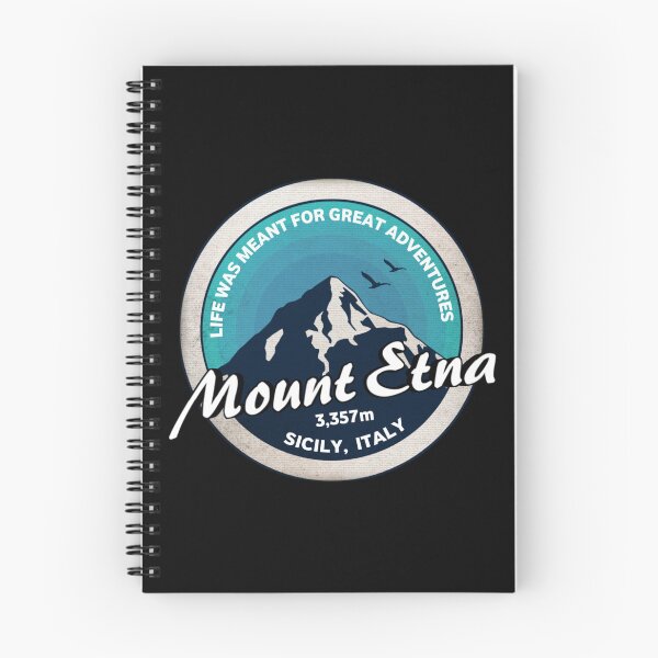 Item preview, Mount Etna, Sicily, Italy, Retro designed and sold by mountainfad.