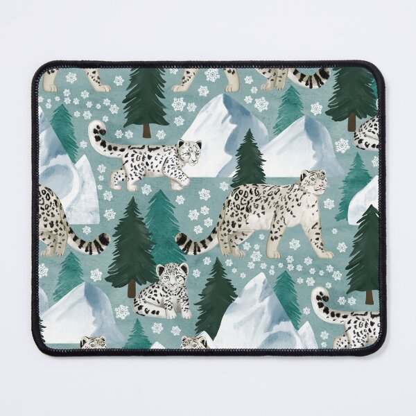 Item preview, Snow Leopards on a Snowy Day designed and sold by Tangerine-Tane.