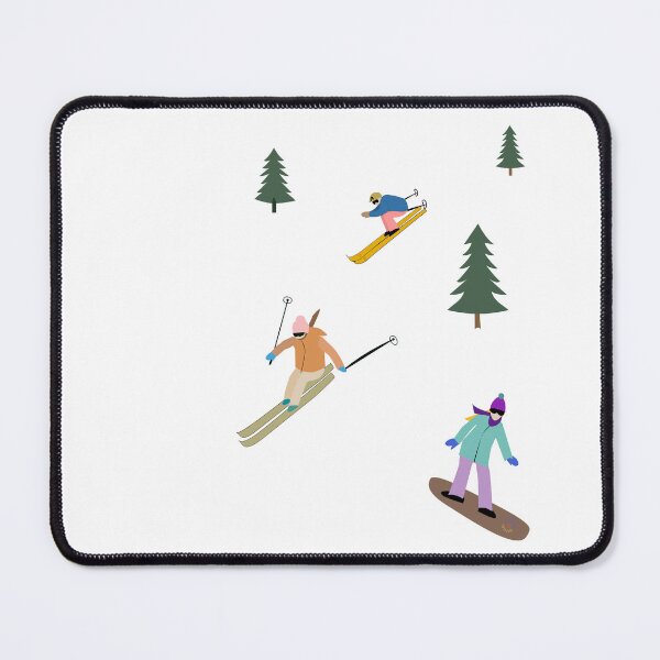 Item preview, happy skiers designed and sold by Carmelagaminde.