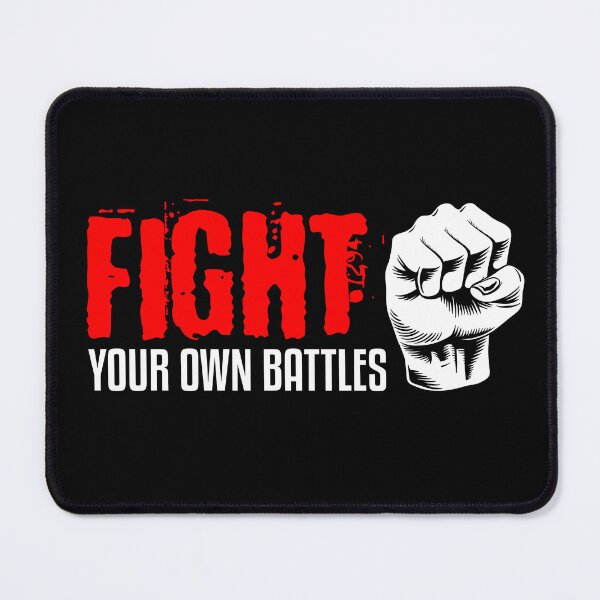 Item preview, Fight your own battles no.4 designed and sold by angelisart.