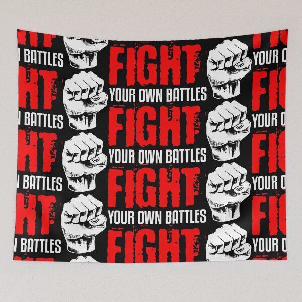 Item preview, Fight your own battles no.4 designed and sold by angelisart.