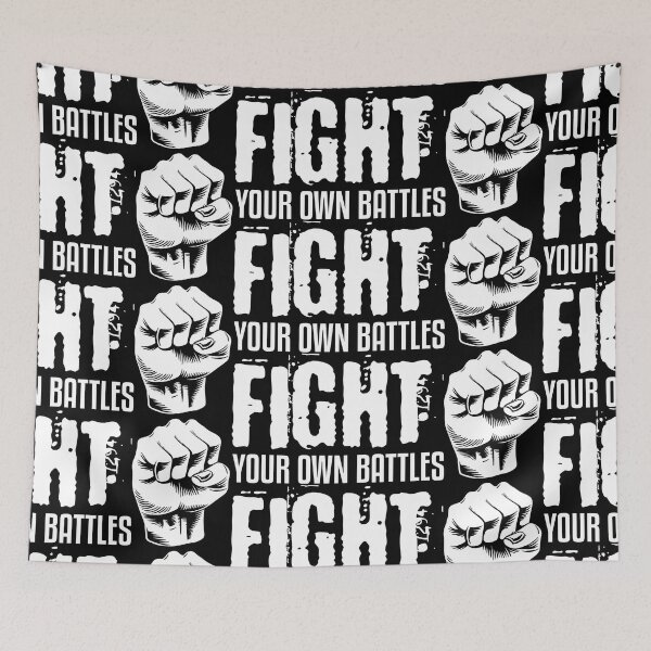 Item preview, Fight your own battles no.6 designed and sold by angelisart.