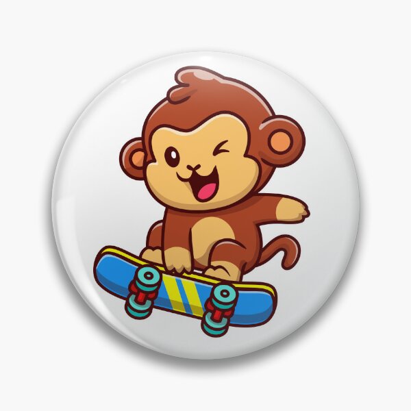Item preview, Cute monkey Art designed and sold by D4-Brand.