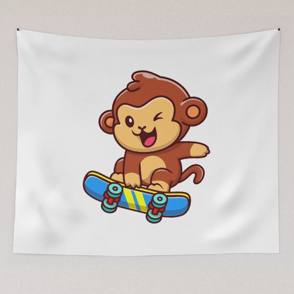 Item preview, Cute monkey Art designed and sold by D4-Brand.