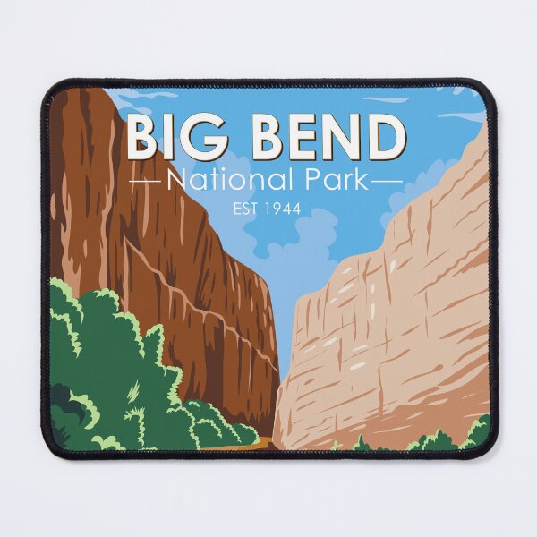 Item preview, Big Bend National Park Rio Grande Vintage designed and sold by KrisSidDesigns.