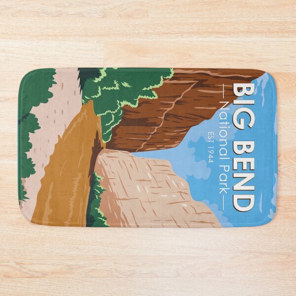 Item preview, Big Bend National Park Rio Grande Vintage designed and sold by KrisSidDesigns.