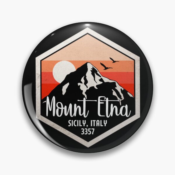 Item preview, Mount Etna, Sicily, Italy, Retro designed and sold by mountainfad.