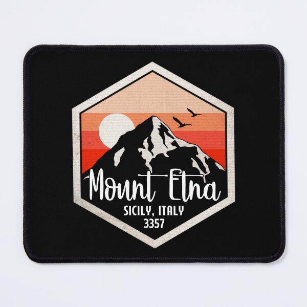 Item preview, Mount Etna, Sicily, Italy, Retro designed and sold by mountainfad.