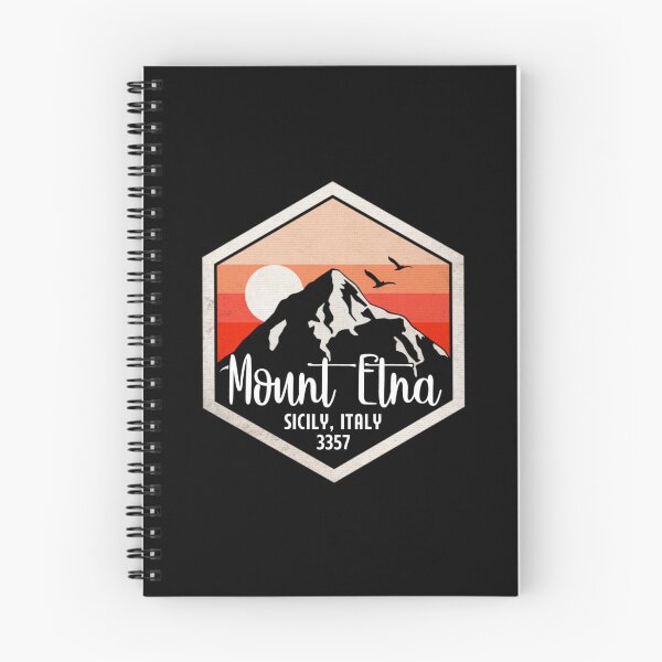 Item preview, Mount Etna, Sicily, Italy, Retro designed and sold by mountainfad.