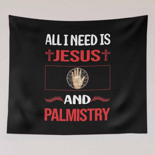 Item preview, Funny Jesus Palmistry Palmist Palm Reading Reader Fortune Telling Teller designed and sold by SunnyShop123.