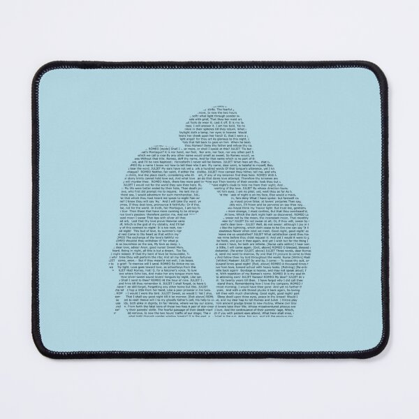 Item preview, Romeo and Juliet _quot_What_s in a name_quot_ black print designed and sold by TheCliffBayy.