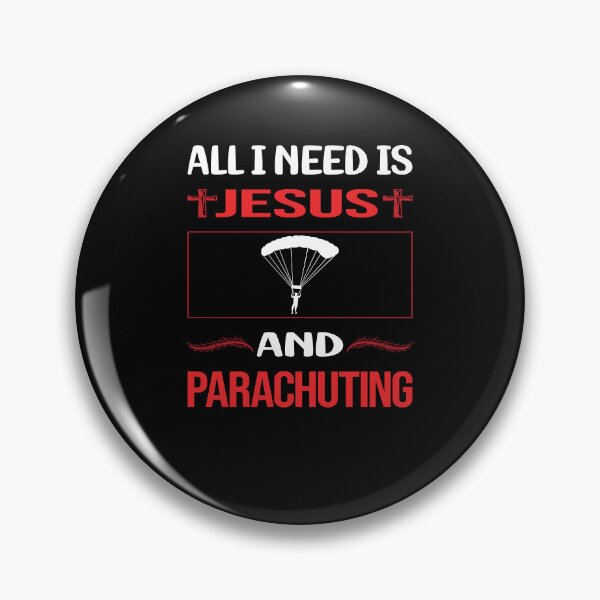 Item preview, Funny Jesus Parachuting Parachute Parachutist designed and sold by SunnyShop123.