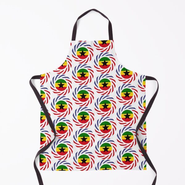 Item preview, Ghanaian American Multinational Patriot Flag Series designed and sold by Carbon-Fibre Media.