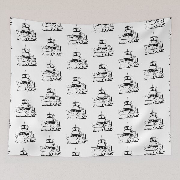 Item preview, Large Fishing Boat Sport Cruise Men designed and sold by febyriana.
