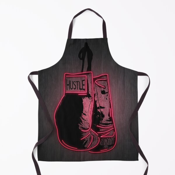 Item preview, Boxing Gloves Neon Hustle Sports Gym Motivation designed and sold by SuccessHunters.