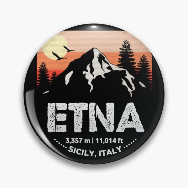 Item preview, Mount Etna, Sicily, Italy, Retro designed and sold by mountainfad.