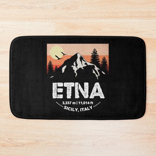Item preview, Mount Etna, Sicily, Italy, Retro designed and sold by mountainfad.