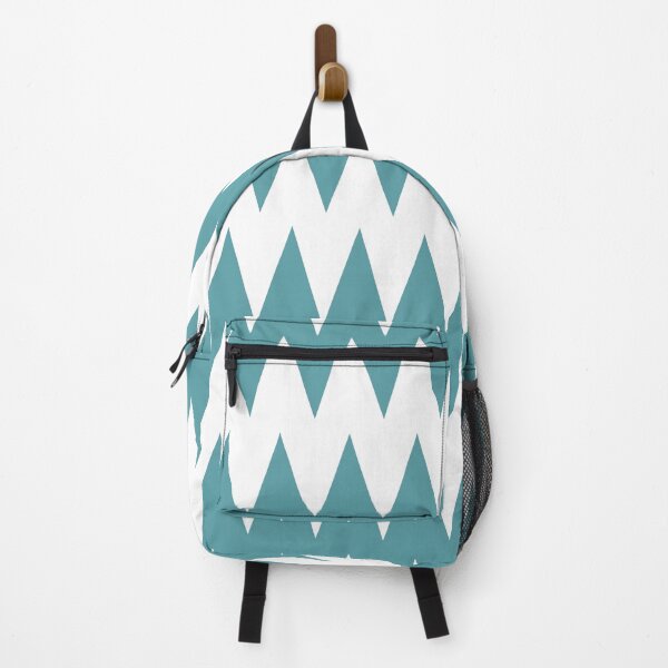 Item preview, Aqua White Horizontal Ripple Stripe Pattern - Coloro 2022 Popular Color Turquoise Tonic 093-60-15 designed and sold by ColorOfTheYears.