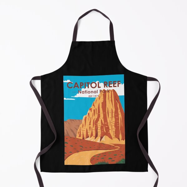 Item preview, Capitol Reef National Park Utah Cathedral Valley Loop Vintage designed and sold by KrisSidDesigns.