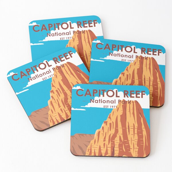 Item preview, Capitol Reef National Park Utah Cathedral Valley Loop Vintage designed and sold by KrisSidDesigns.