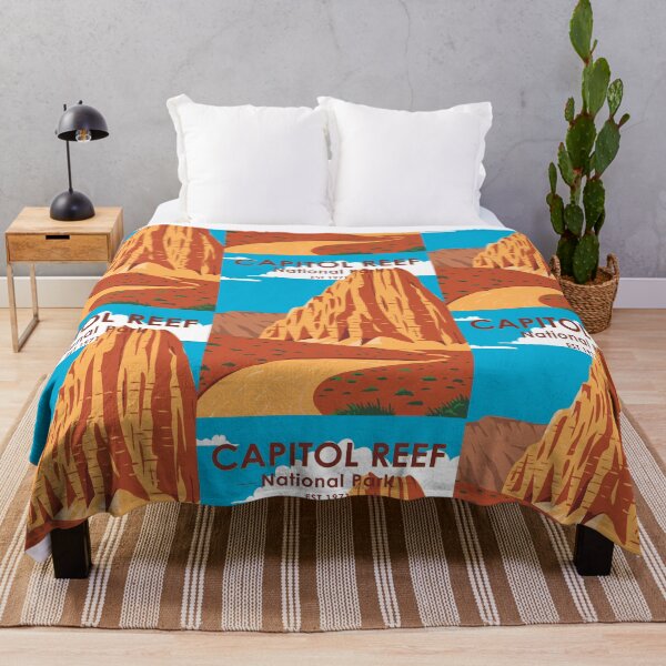 Item preview, Capitol Reef National Park Utah Cathedral Valley Loop Vintage designed and sold by KrisSidDesigns.