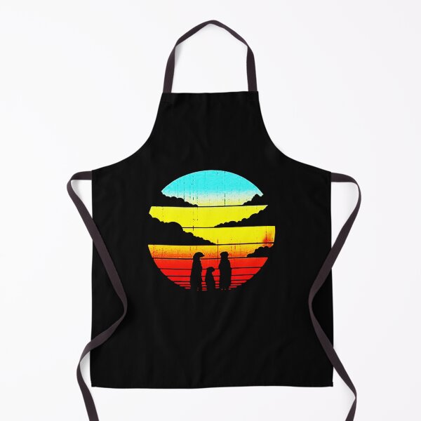 Item preview, Meerkat Sunset Retro designed and sold by febyriana.