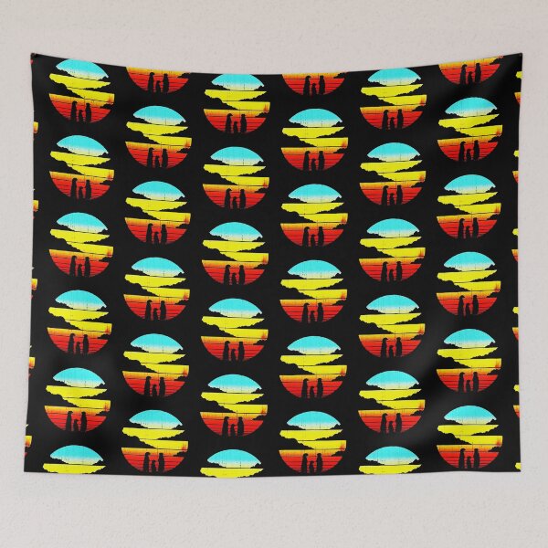 Item preview, Meerkat Sunset Retro designed and sold by febyriana.