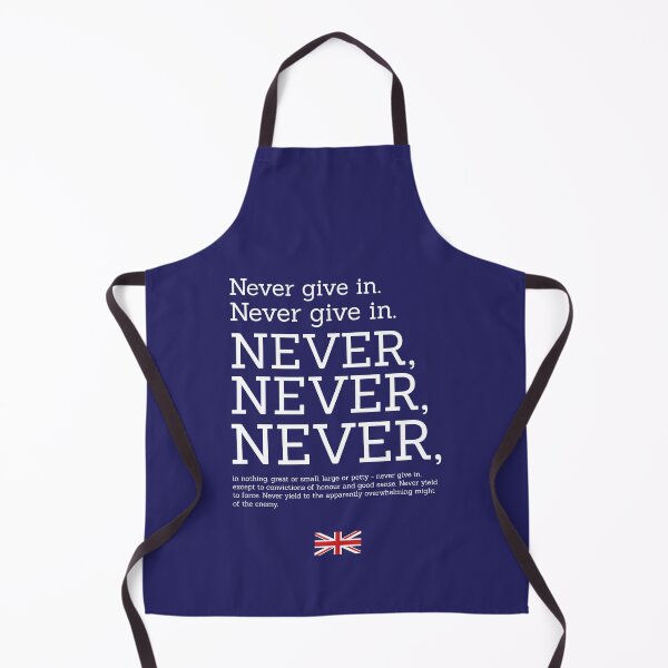 Item preview, The Lesson (Winston Churchill Quote) designed and sold by franklinprintco.