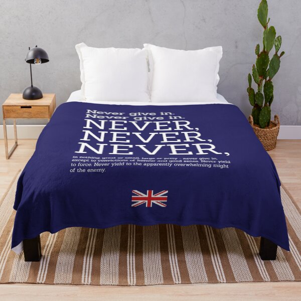 Item preview, The Lesson (Winston Churchill Quote) designed and sold by franklinprintco.