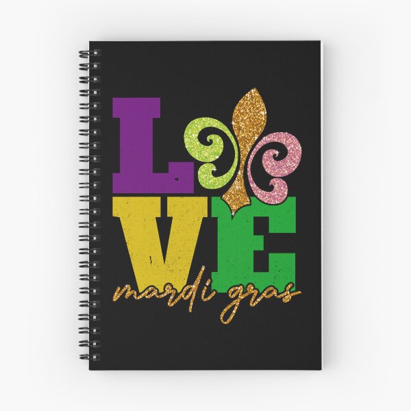 Item preview,  love Mardi Gras glitter fleur de lis love unisex - mardi gras parades and Fat Tuesday - womens mardi gras  designed and sold by Magik-Art.