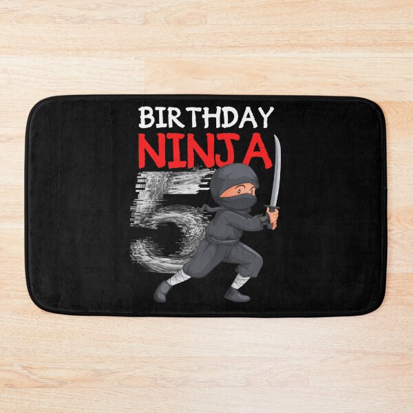 Item preview, Birthday Ninja party 5th designed and sold by Benchamart.