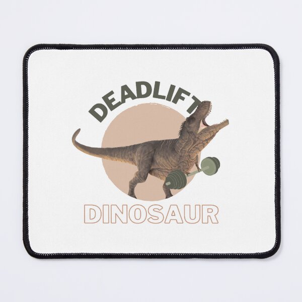 Item preview, deadlift dinosaur designed and sold by Swiftpanther.