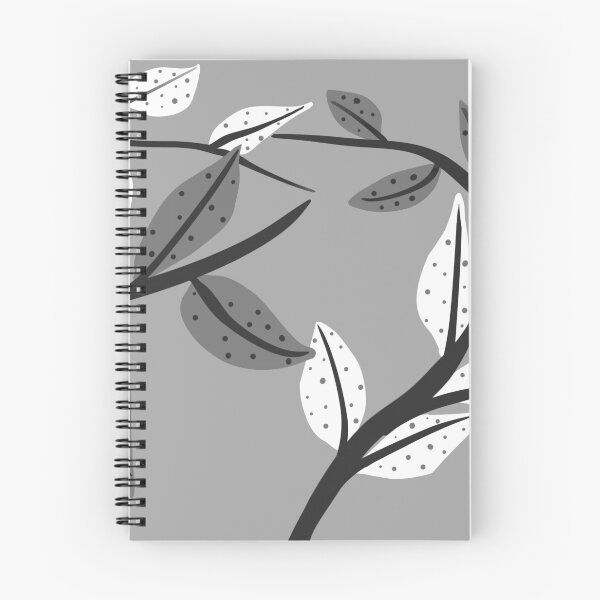 Item preview, Leaves Black White And Gray designed and sold by art64.