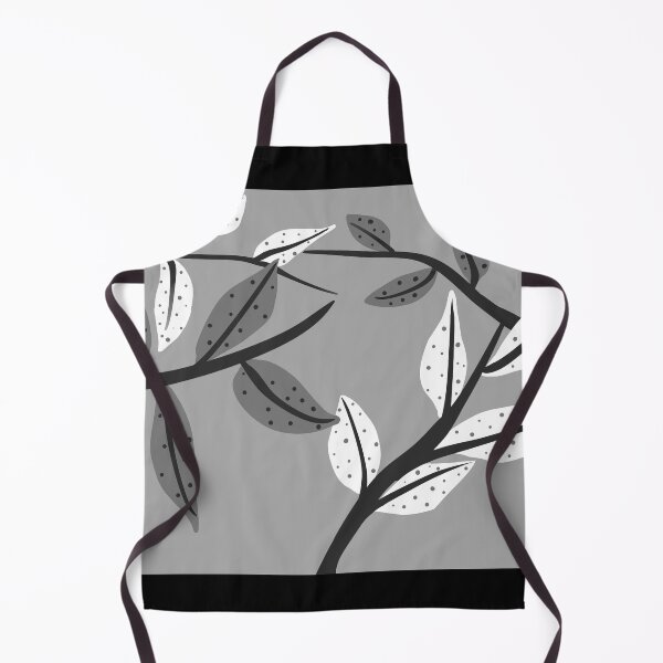 Item preview, Leaves Black White And Gray designed and sold by art64.