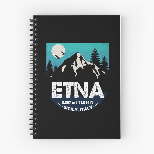 Item preview, Mount Etna, Sicily, Italy, Retro designed and sold by mountainfad.